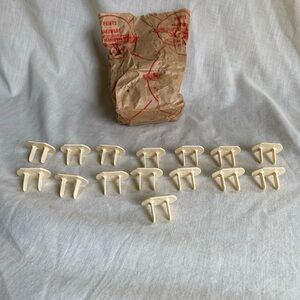 Lot of 15 Tillinghast Products Beige Electrical Outlet Child Safety Plugs -USA